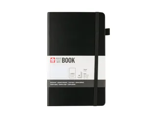 Notitieboek Sakura hard cover large lijn zwart 130x210mm - 2
