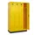 locker voor scheiding van kleding,HxBxD 1950x1200x500mm,4vak