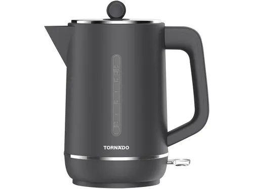 Tornado TKE-01328-GS Waterkoker 1.7 Liter Zwart