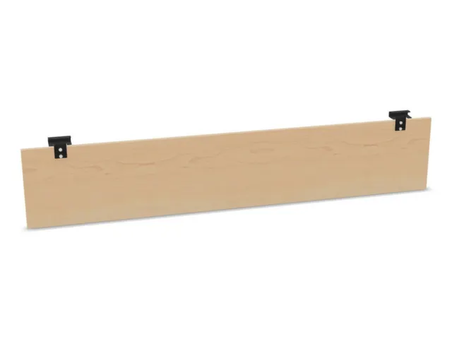 paneel voor knieën,v. in hgte. verst. bureau,B 1800mm,NE-esdoorn