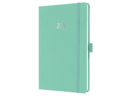 Weekagenda Feel A5 2026 (NL/FR/EN/DU) Mighty Mint Hardcover