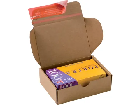 Verzenddoos Modulbox Binnenformaat 140x101x43mm Bruin