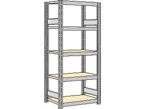 magazijnstelling,grondveld,HxBxD 2000x931x426mm,vakl. 250kg