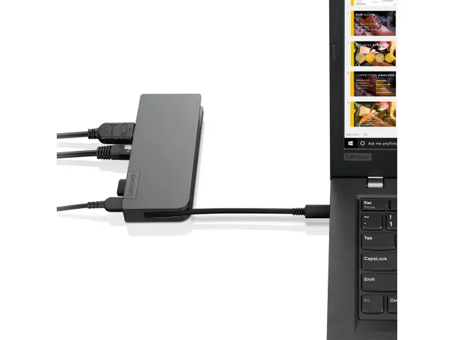 Lenovo 40B90000WW, Bedraad, USB 3.2 Gen 1 (3.1 Gen 1) Type-C, 1000 Mbi