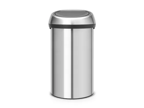 Afvalbak Touch Bin 60 Liter Mat Rvs