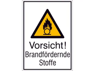 waarschuwings-combibord,v. binnen/buiten,Pas op! Oxiderende stoffen - 1