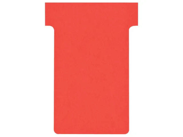 Planbord T-kaart Nobo nr 2 48mm rood