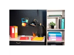 Klasseerdoos glansk. rug 80mm A4 rood