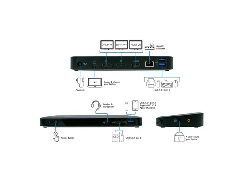 Origin Storage 5TW10AA#ABU-OS, Docking, USB 3.2 Gen 1 (3.1 Gen 1) Type