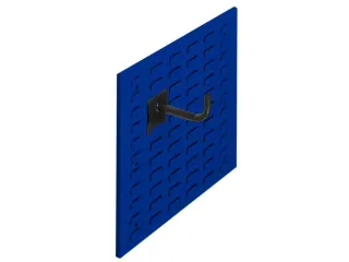 Gesleufde Plaat Staal Hxb 450x1500mm Liggend Ral 5010 Gentiaanblauw - 2