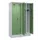 locker voor scheiding van kleding,HxBxD 1950x1200x500mm,4vak