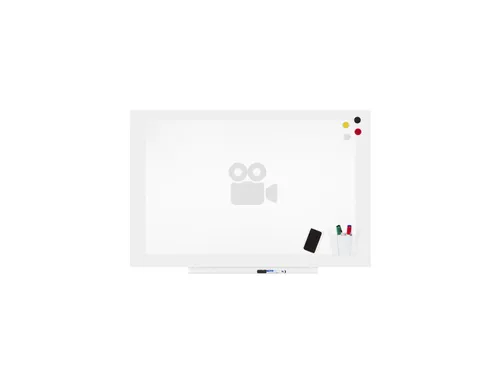 Whiteboard Rocada Skinmatt 75x115cm wit