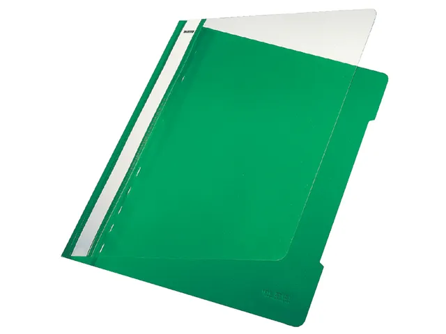 Snelhechter Leitz 4191 standaard A4 groen 30% gerecycled plastic