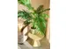 Kunstplant Mica Areca palm in pot groen 120x140cm