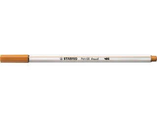 Brushstift STABILO Pen 568/89 donker oker - 8