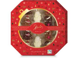Chocolade Kerstfiguurtjes 250 Gram Chocolade - 2