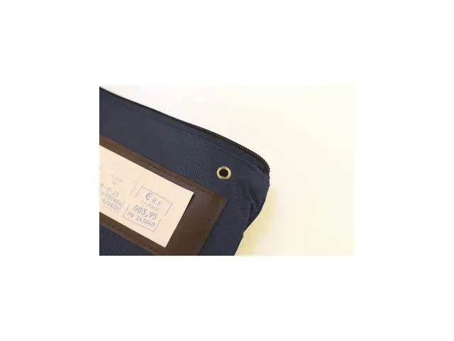 POPLAT professionele posttas blauw nylon 42 x 32 cm
