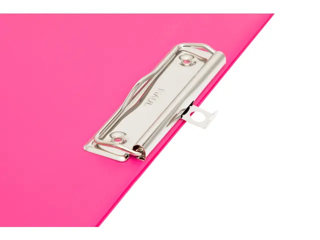 Klembord MAUL A4 staand PVC neon roze