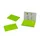 Statische Brainstorm Notitieblokjes 100x70mm groen 100 vel