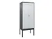 locker voor scheiding van kleding,HxBxD 2120x800x500mm,2vak