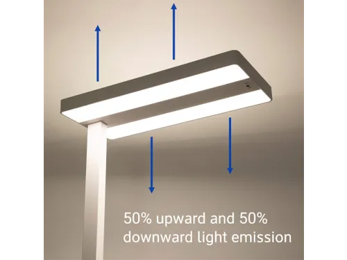 Vloerlamp LED MAULjuvis Wit Sensor Dimbaar Voet