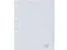 Intercalaires Kangaro 4 perf g410f 10 onglets fenetre gris pp