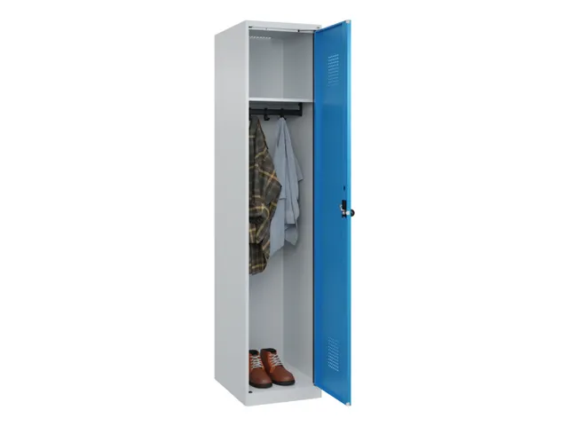 locker,HxBxD 1850x400x500mm,1vak,vak B 400mm,draaigrendel