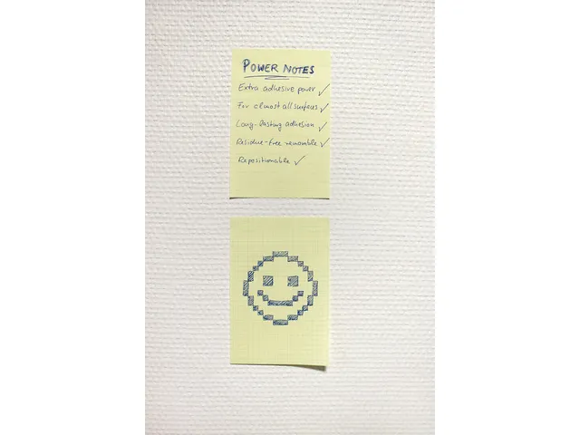 Bloc-mémos Power notes 100x150mm ligné jaune