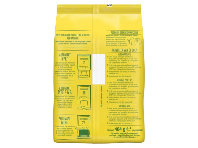 Cup a Soup Knorr machinezak Soep kip 404gr 140ml 40 kopjes