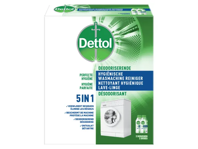 Dettol 5 in 1 Wasmachine Reiniger 2x 250ml