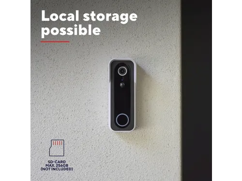 Deurbelcamera Trust DOORCAM-3000 Wi-Fi wit