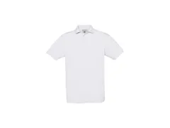 B&C Safran polo, wit, maat S, per stuk