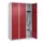 locker,HxBxD 1850x1200x500mm,3vak,vak B 400mm,draaigrendel