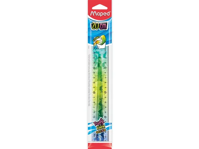 Règle Maped Twist'n Flex Animals 20cm display 20 pièces assorti