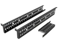 Verticale kabelorganizer, midden achterop gemonteerd, NetShelter SX