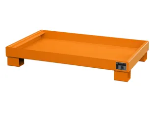 Opvangbak Staalplaat Hxbxd 205X1300X800Mm Opvangvol. 84L Open Ral2000 - 1