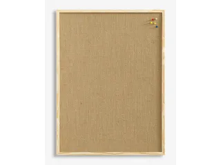 Prikbord Naga juten 40x60cm met houten omlijsting - 2