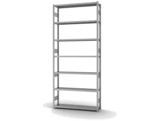 systeemstelling,grondveld,HxBxD 3000x1360x335mm,vakl. 300kg - 2
