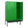 locker met bank,HxBxD 1950x1200x815mm,3vak,vak B 400mm,draaigrendel
