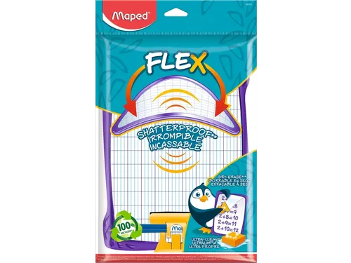 Maped Flex Whiteboard 24x15cm onbreekbaar toebehoren Assorti