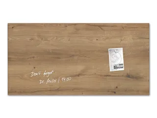 Glas/magneetbord Sigel Artverum 91X46 Natural Wood - 1