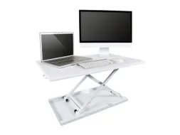 hvst. bureau-opzetelement,HxBxD 70-400x740x450mm,blad wit