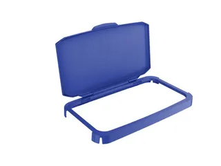 Durable Durabin 60 Liter Klapdeksel Blauw - 1
