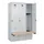 locker met bank,HxBxD 1950x1200x815mm,3vak,vak B 400mm,draaigrendel