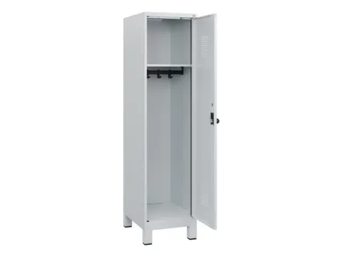 schoollocker,HxBxD 1630x400x500mm,1vak,vak B 400mm,draaigrendel,voeten