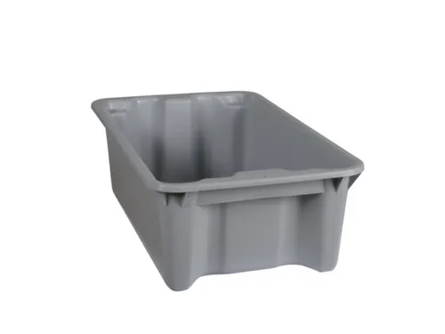 Draaistapelbak Pp Hxlxb 202X590X380Mm 34L Grijs
