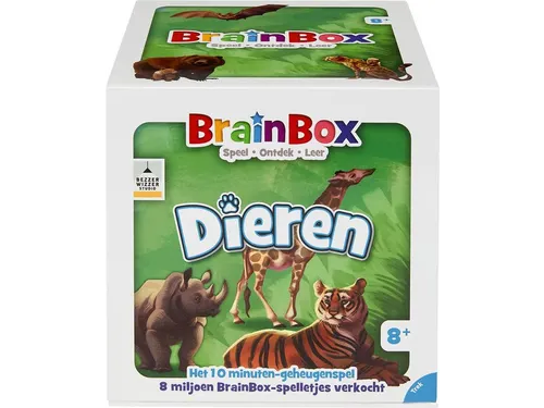 BrainBox Dieren geheugenspel 8+