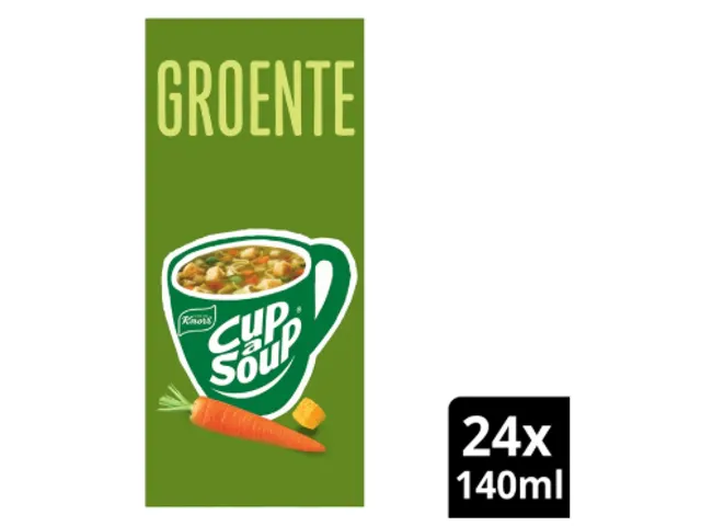 Cup a Soup Knorr groente 140ml doos 24 stuks
