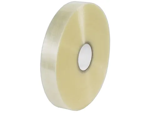 Machine verpakkingstape PP/rubber transparant 50mmx1000m 25 µm 6 rol