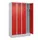 locker voor scheiding van kleding,HxBxD 1950x1200x500mm,4vak